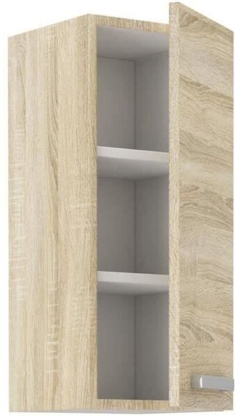 Vysoká skříňka s 1 výklopnými dvířky - Imitace dub Sonoma - D 30 x H 31,6 x V 72 cm - LASSEN