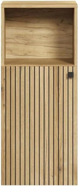 Koupelnová skříňka - Imitace dub - D40 x V95 x H31cm - PURE BLISS