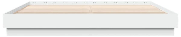 Rám postele s LED osvětlením bílý 200 x 200 cm 3209765