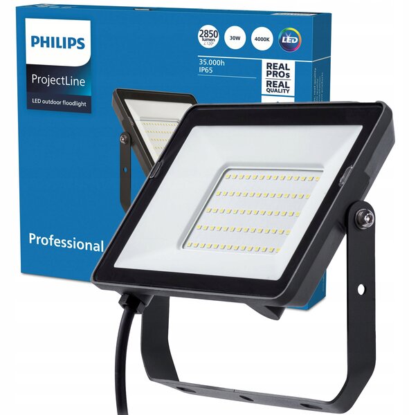 LED reflektor Philips 30 W černý 2850 lm 4000 K IP65
