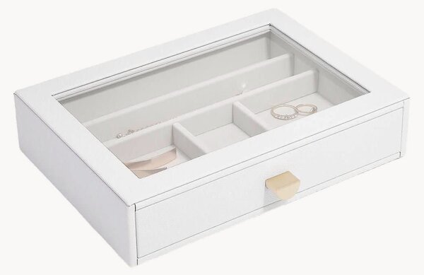 Organizér na šperky Classic Pebble White