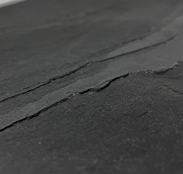 Velkoformátová kamenná dýha, Kund Black, 244x122 cm, EDL003, kus