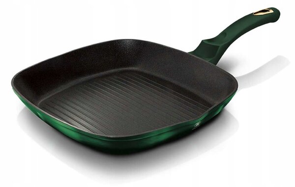 Grilovací pánev Berlinger Haus Emerald 28 cm s titanovým povrchem