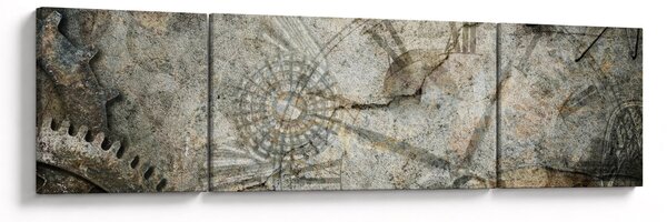 Obraz - Tok času (170x50 cm)