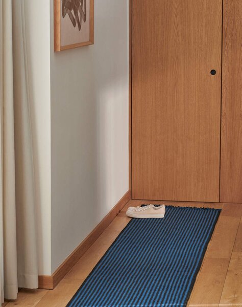HAY Rohožka Door Mat Long, royal blue