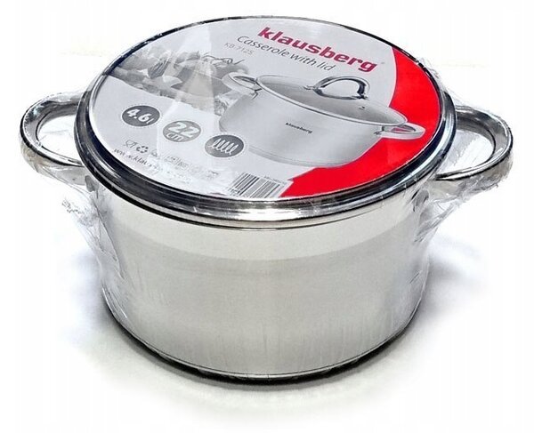 Tradiční Hrnec Klausberg saténový 4,6 l
