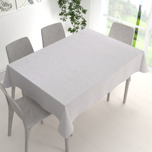 Biante Dekorační obdélníkový ubrus BKW-206 Světle šedobéžový žíhaný 50x100 cm