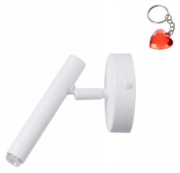 Nástěnné svítidlo Sigma Lighting Sopel bílé kovové G9 15 cm