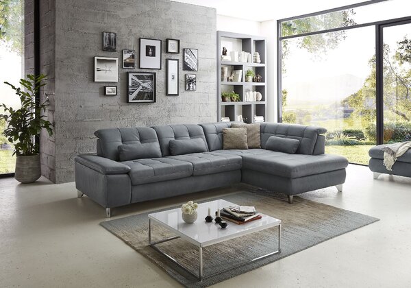 Sedací souprava ENNA_varianta "L"_Vivre steel