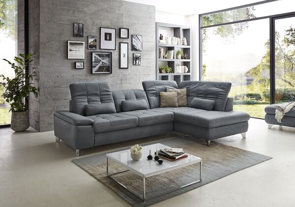 Sedací souprava ENNA_varianta "L"_Vivre steel