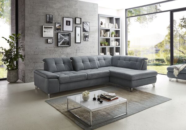 Sedací souprava ENNA_varianta "L"_Vivre steel