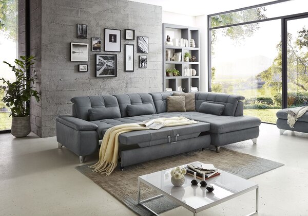 Sedací souprava ENNA_varianta "L"_Vivre steel