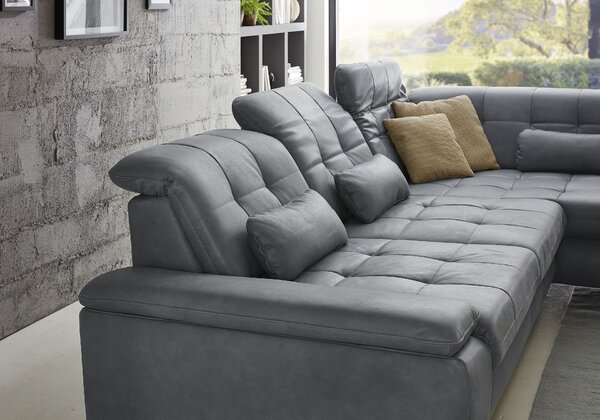Sedací souprava ENNA_varianta "L"_Vivre steel