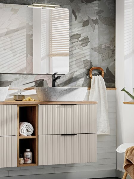 Comad Koupelnová skříňka pod umyvadlo Adel Cashmere 80 kašmír