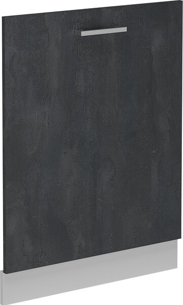 Čelní panel myčky Vicco R-Line Černý beton 60 cm bez pracovní desky, Model 54526