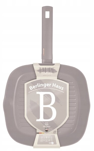 Grilovací pánev Berlinger Haus Taupe Collection 28 cm titanová