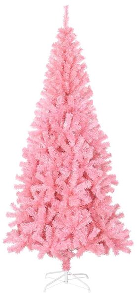 Umělý vánoční stromek se stojanem růžový 180 cm PVC 320998