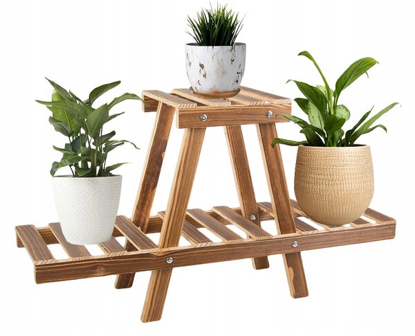 Držák Na Květináč Verk Group 44 cm dřevěný