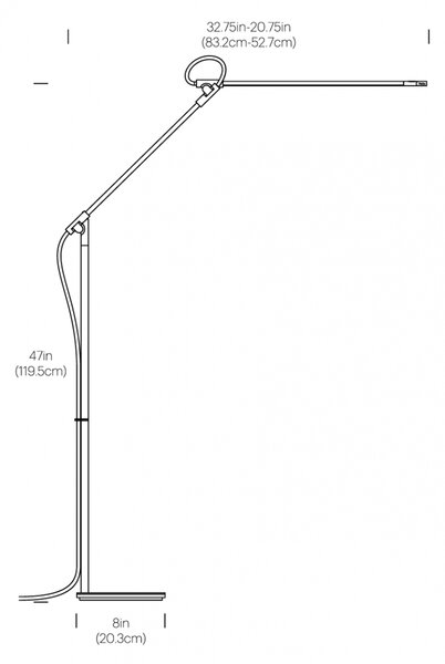 Pablo designové stojací lampy Superlight