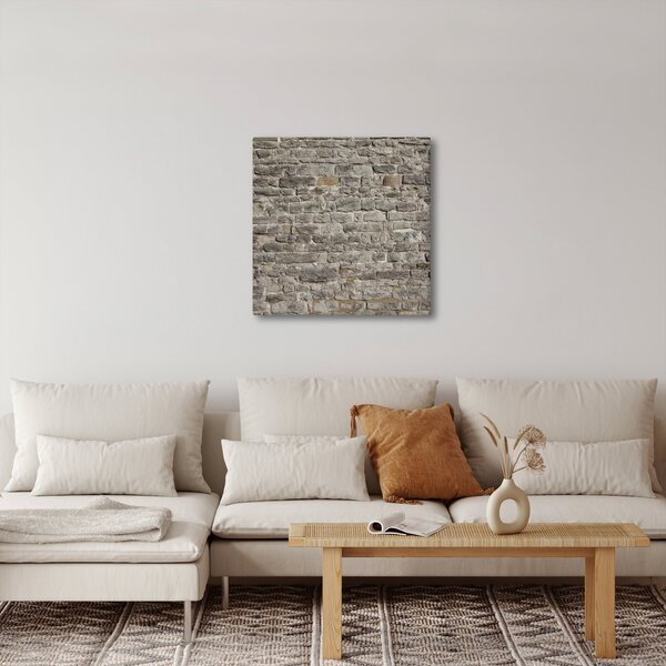 Obraz cihlové zdi (30x30 cm)