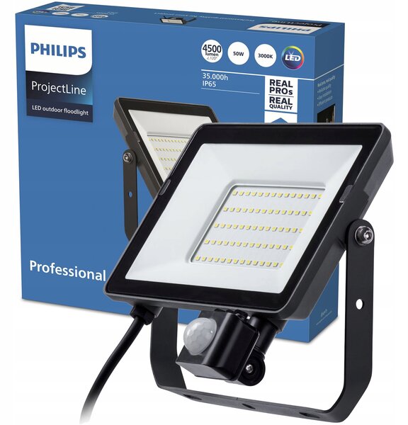 Philips - Venkovní LED reflektor s čidlem PROJECTLINE LED/50W/230V