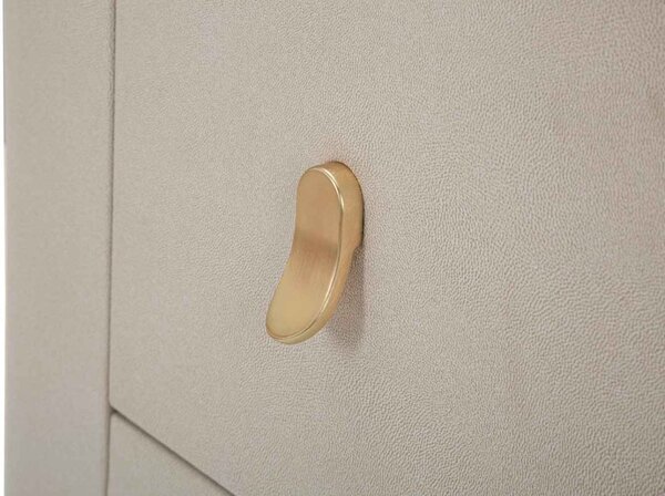 Designový noční stolek Ondelette 60 cm krémový