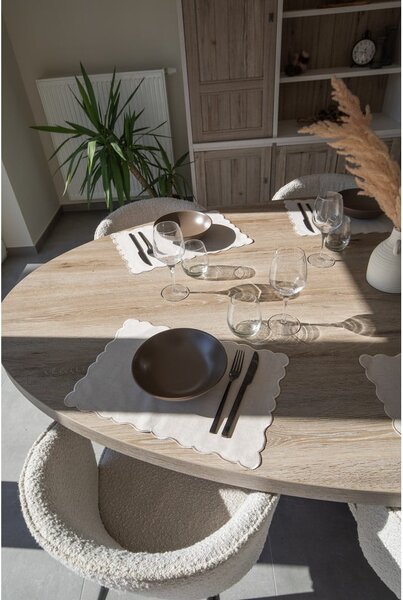 Prostírání s příměsí lnu 30x43 cm Noura – Tiseco Home Studio