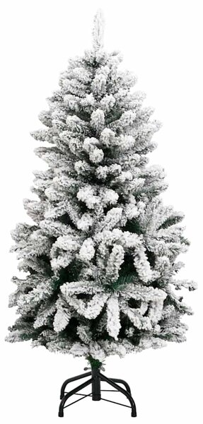 Umělý sklápěcí vánoční stromek se 150 LED a koulemi 120 cm 3210097