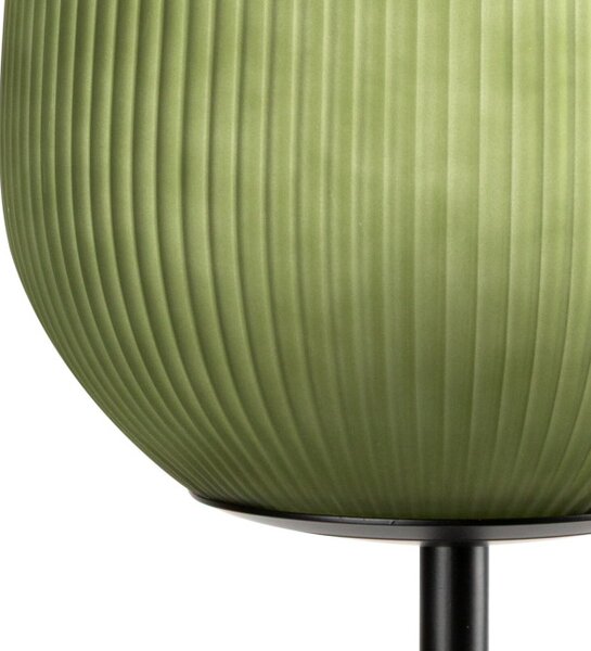 Stojací lampa RUTH 1 01 zelená / černá