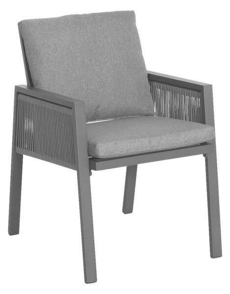 KŘESLO NA TERASU, kov, plast, textil Amatio - Zahradní křesla