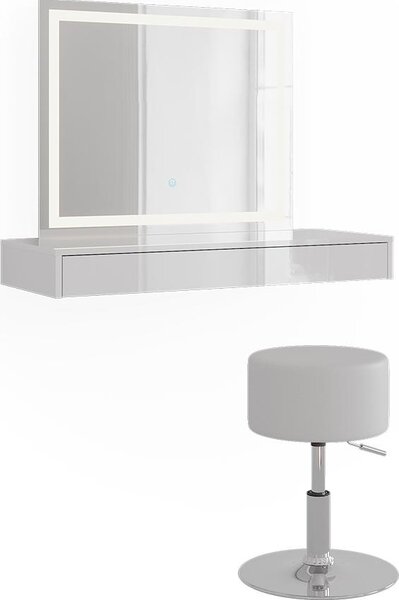 Toaletní stolek Vicco Sherry Bílá 100 cm 3 díly, Model 59568