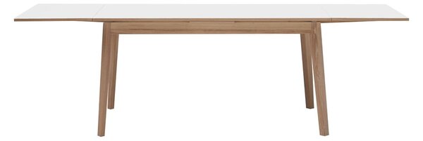 Rozkládací jídelní stůl s bílou deskou Hammel Single, 120 x 80 cm