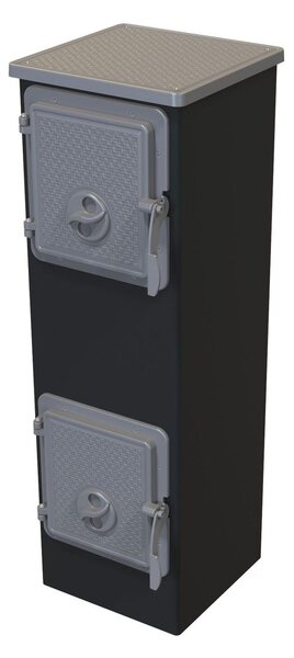 Kamna EWA litinová, 5,4 kW, vytápěcí schopnost: 120 m³, litinová