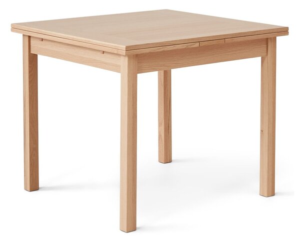 Rozkládací jídelní stůl podýhovaný dubem Hammel Dinex 90 x 90 cm