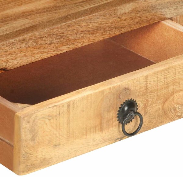 TV stolek 117 x 30 x 41 cm masivní hrubé mangovníkové dřevo 321042