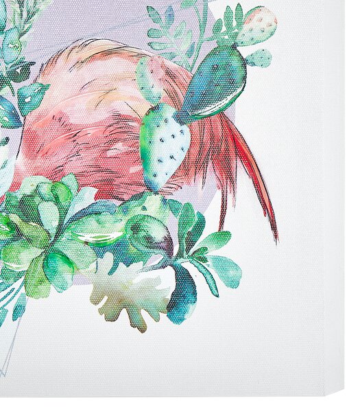 Sada 3 obrazů na plátně MENAKA Zvířecí motiv 30 x 30 cm Pestrá