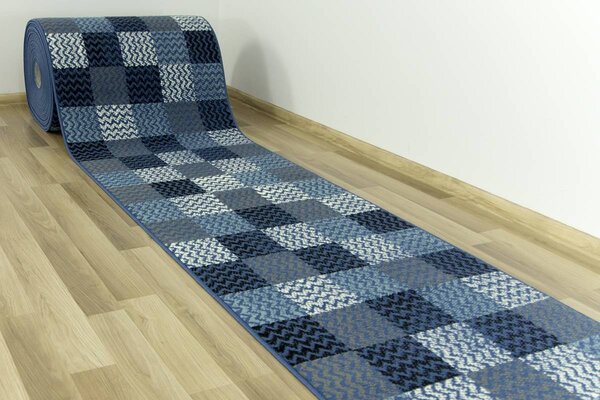 Běhoun Luna 503568/94955 patchwork modrý Šíře: 70 cm