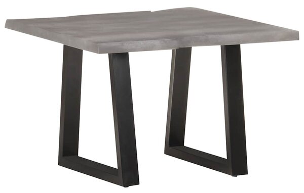 Konferenční stolek s živou hranou 60x60x40 cm masivní akácie 321045