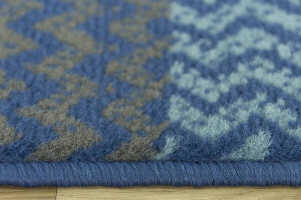 Běhoun Luna 503568/94955 patchwork modrý Šíře: 70 cm