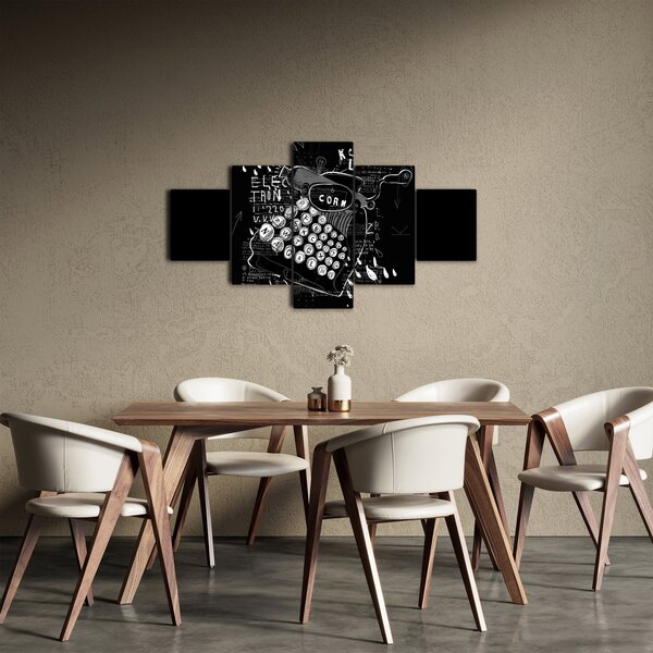 Obraz - Kresba v Banksyho stylu (125x70 cm)