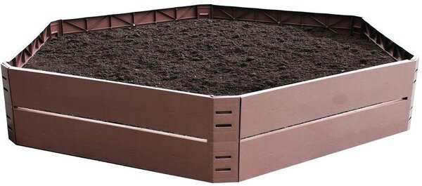 Záhon Strend Pro RB083, 132x25 cm, 250 lit., PP, 6-dielny, vyvýšený