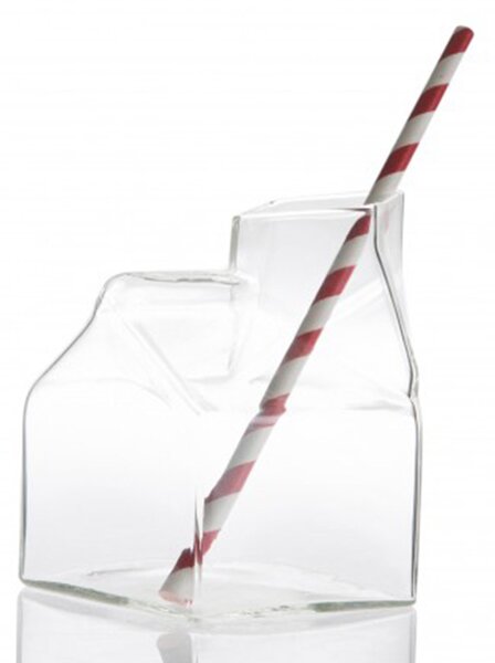 Skleněná krabice mléka 100% Chef 400ml