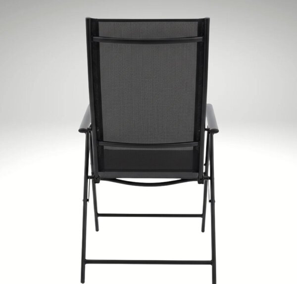 Vikio Zahradní set 205x90 pro 8 osob V138 černá