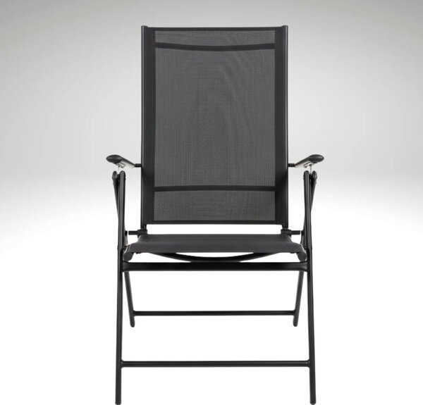 Vikio Zahradní set 205x90 pro 8 osob V138 černá