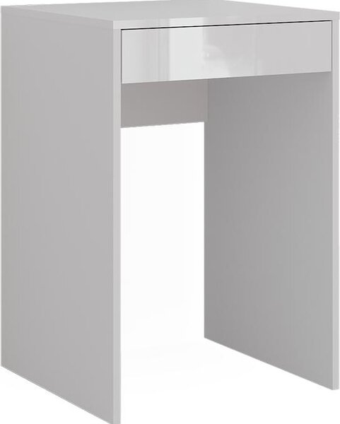 Toaletní stolek Vicco Sherry Bílá/bílý vysoký lesk 51.4 cm, Model 57675