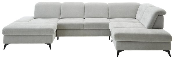 SEDACÍ SOUPRAVA, textil, barvy stříbra Beldomo Style - Sedací soupravy
