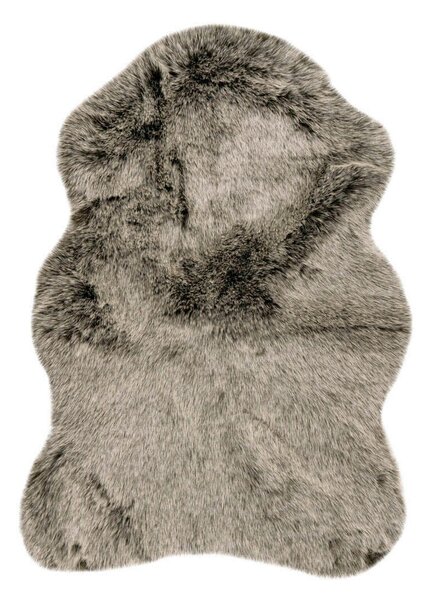 KOŽEŠINOVÝ KOBEREC, 60/90 cm, hnědá, olivově zelená - Online Only koberce & rohožky, Online Only