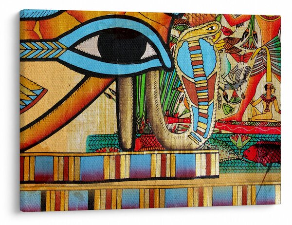 Obraz s egyptskými motivy (70x50 cm)