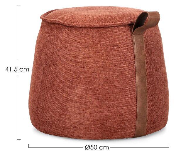 Bizzotto Terakotový taburet Anila Ø50 cm