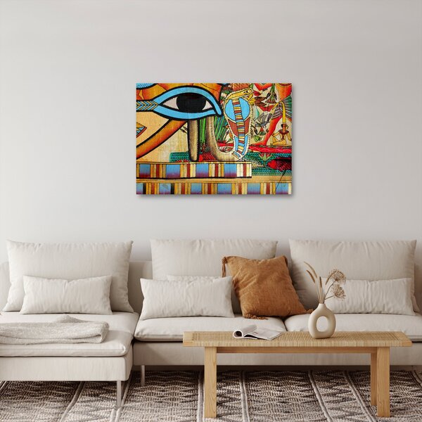Obraz s egyptskými motivy (70x50 cm)